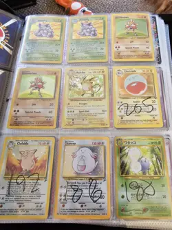 pokemon binder collection lot, Vintage Modern Rare Art Rare And Commons - Image 5