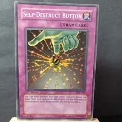 Self-Destruct Button 1st Edition [LP] - Yu-Gi-Oh! IOC [Common] - Image 1