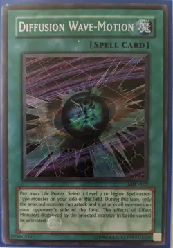 YuGiOh Diffusion Wave-Motion Secret Rare MFC-107 - Image 1
