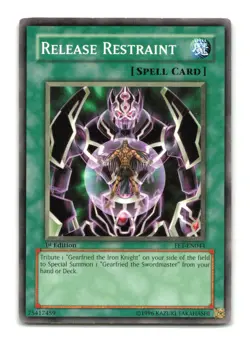 Release Restraint - FET-EN044 1st Edition - YuGiOh-LP - Image 1