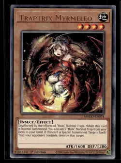 Yu-Gi-Oh! MAGO | Traptrix Myrmeleo | MAGO-EN074 | LP - Image 1