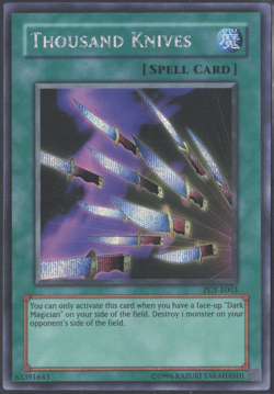 1996 Yu-Gi-Oh! TCG | Thousand Knives | Yugioh | PCY-E003 | LP - Image 1