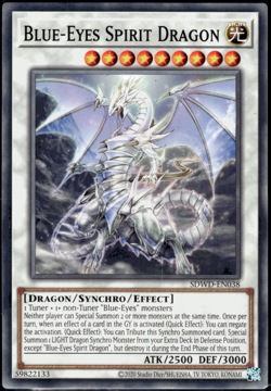 Yu-Gi-Oh! TCG | Blue-Eyes Spirit Dragon | Yugioh SDWD-EN038 - Image 1