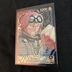 Koby OP11-001 Leader (Alternate Art) - A Fist of Divine Speed One Piece ENGLISH - Image 3