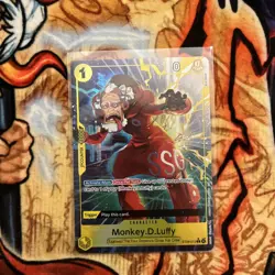 Monkey D Luffy ST29-012 Parallel Starter Deck Promo One Piece Card English - Image 1