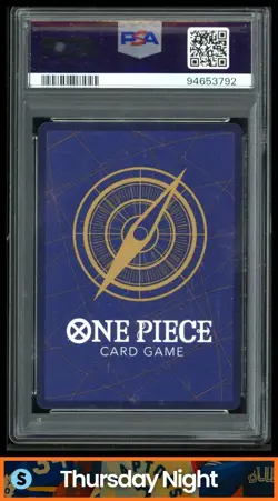 2023 ONE PIECE JAPANESE #OP05-100 ENEL SPECIAL ALTERNATE ART PSA 10 - Image 2