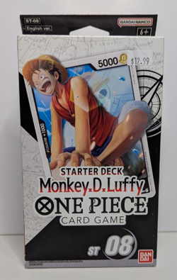 ONE PIECE TCG ENGLISH ST-08 Monkey D. Luffy Starter Deck - Factory Sealed New - Image 1