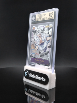 2024 ONE PIECE THE BEST PREMIUM BOOSTER MONKEY D. LUFFY MANGA ALT ART BGS 9.5 - Image 2