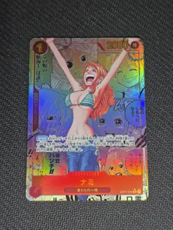 One Piece CCG Nami Manga Alternate Art OP01-016 PRB-01 - Image 1