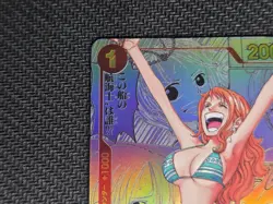 One Piece CCG Nami Manga Alternate Art OP01-016 PRB-01 - Image 3