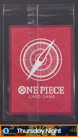 2025 ONE PIECE EN #OP09-001 SHANKS PSA MAGAZINE EXCLUSIVE PROMO SEALED - Image 2