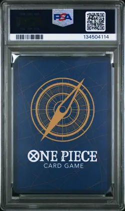 2025 ONE PIECE PRB02 ALT ART #115 YOU'RE THE ONE WHO SHOULD DISAPPEAR PSA 10 - Image 2