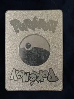 Pokemon Charizard GX Gold Metal Card Collectible Display - Image 2