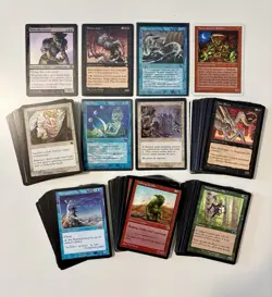 Magic The Gathering 100+ Vintage Card Lot. No Duplicates. HP-LP - Image 1