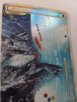 Lugia Legend (Bottom) 114/123 English HeartGold SoulSilver Pokemon Card - Image 3