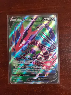 Eternatus V Full Art Promo SWSH044 Pokemon Card - Image 1