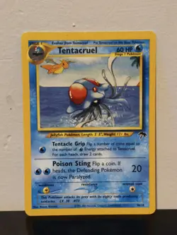 Tentacruel 10/18 - Southern Islands Set - Pokemon Card - MP - Image 1