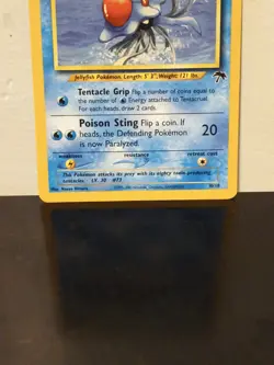 Tentacruel 10/18 - Southern Islands Set - Pokemon Card - MP - Image 3