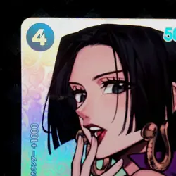 One Piece Card Game Boa Hancock SP OP01-078 SR Kingdoms of Intrigue Japanese"NM" - Image 2