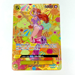 One Piece Card Nami SR OP08-106 OP09 SP Emperors in the New World Japanese NM - Image 1