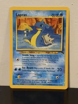 Pokemon Card - Lapras Southern Islands 12/18 Promo - MP - Image 1