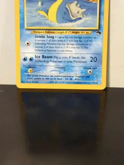 Pokemon Card - Lapras Southern Islands 12/18 Promo - MP - Image 2