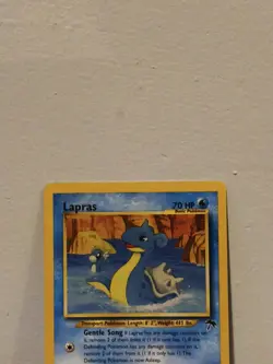 Pokemon Card - Lapras Southern Islands 12/18 Promo - MP - Image 3