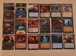 MTG Lord of the Rings 30 card lot Non-Foil Uncommon + Rare/Mythic (LP) - Image 1