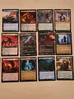 MTG Lord of the Rings 30 card lot Non-Foil Uncommon + Rare/Mythic (LP) - Image 2