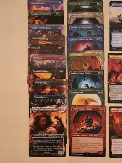 MTG Lord of the Rings 30 card lot Non-Foil Uncommon + Rare/Mythic (LP) - Image 3