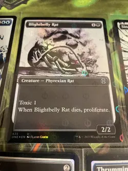 MTG Phyrexia All Will Be ONE Step and Compleat C/UC 13 card foil set - Image 3