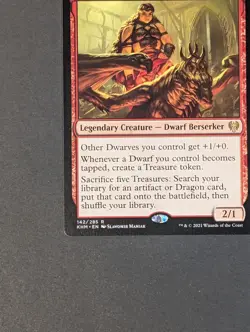 MTG Card - 1x Magda Brazen Outlaw - Kaldheim - NM - Rare - Magic The Gathering - Image 3