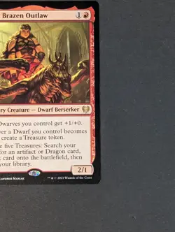 MTG Card - 1x Magda Brazen Outlaw - Kaldheim - NM - Rare - Magic The Gathering - Image 4