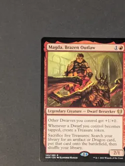 MTG Card - 1x Magda Brazen Outlaw - Kaldheim - NM - Rare - Magic The Gathering - Image 5