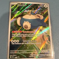 Pokemon TCG Snorlax 051 SVP Scarlet & Violet Promo Holo Card 2023 - Image 1