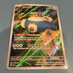 Pokemon TCG Snorlax 051 SVP Scarlet & Violet Promo Holo Card 2023 - Image 2