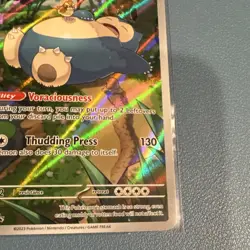 Pokemon TCG Snorlax 051 SVP Scarlet & Violet Promo Holo Card 2023 - Image 5