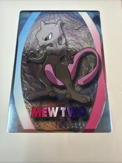 1999 Pokemon Meiji Get Card Super Collection Mewtwo Holo Japanese Near Mint - Image 1