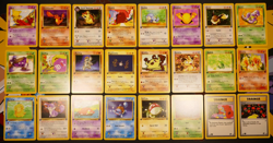LP/HP (1st edition) COMPLETE Pokemon TEAM ROCKET Set 24-Card COMMON First ed 82 - Image 1