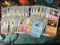100x Pokemon TCG Cards - Bulk Lot - Common/Uncommon +20 Reverse/Holos!- Modern - Image 1