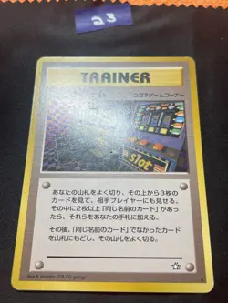 Arcade Game Slot Machine Card Pokemon Card Old Back Pokemon Trainer - Image 3
