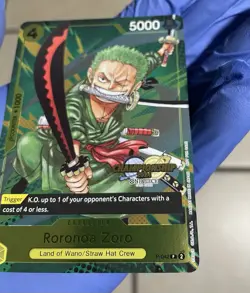One Piece Roronoa Zoro P-042 2024 Championship Event Pack Promo Card Psa Ready - Image 4