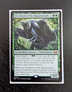 OVERLORD OF THE HAUNTWOODS Mythic Duskmourn Near Mint MTG - Image 1