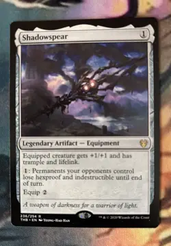 Shadowspear (Rare) - Theros Beyond Death - Magic MTG - Image 1