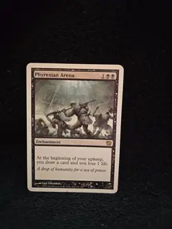 Magic The Gathering 9th Edition Phyrexian Arena -LP Rare - Image 1