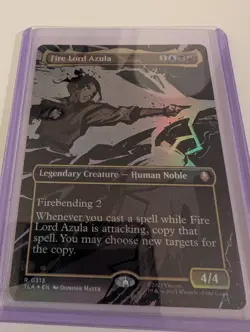 Fire Lord Azula (0313) (Borderless) Avatar: The Last Airbender Foil - Image 1