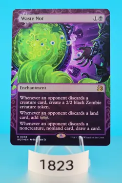 MTG Waste Not Wilds of Eldraine: Enchanting Tales Foil #38 - Image 1