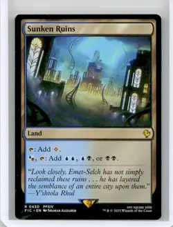 Sunken Ruins #430 Commander: FINAL FANTASY Near Mint or Better W/Tracking - Image 1