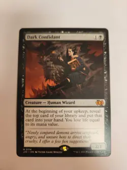 Dark Confidant Foundations Jumpstart Regular Near Mint NM MTG - Image 1
