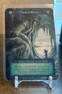 Sorcery Contested Realms - Gothic - Thing in the Ice NM - Image 1